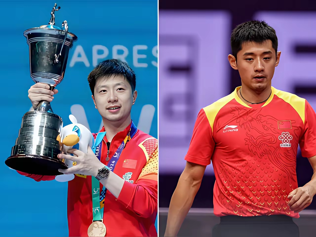 德国队力克法国队，张继科高光表现